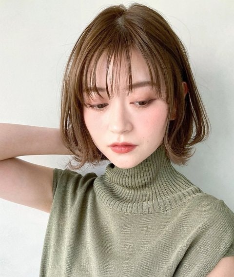 ベース顔さん必見 かわいく見える前髪のポイントを大公開 レングス別スタイル付き ホットペッパービューティーマガジン ベース顔さん必見 かわいく見える前髪のポイントを大公開 レングス別スタイル付き ホットペッパービューティーマガジン