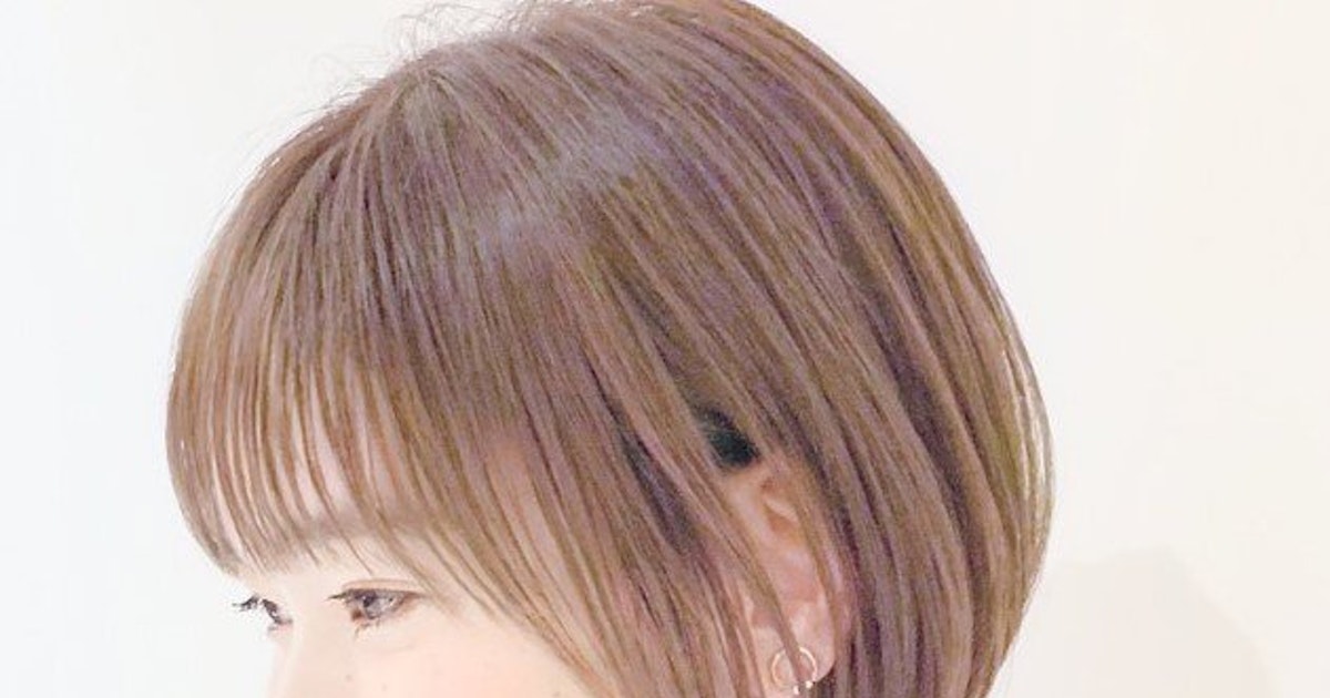 面長さんにも似合わせ 前下がりボブ でかわいくなれるポイントは ホットペッパービューティーマガジン 面長さんにも似合わせ 前下がりボブ でかわいくなれるポイントは ホットペッパービューティーマガジン
