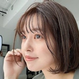丸顔さんこそ「前下がりボブ」が似合う!定番から長めスタイルまで一挙大公開♡