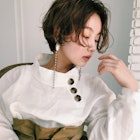 【大人可愛い!うぶ毛パーマ★Belleショートヘア】Belle藤原愛莉