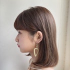 【GARDEN田中麻由】ブランジュストレート小顔ラベンダーページュ