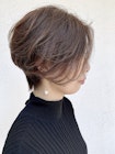 大人女性をカッコよく！小顔　ワンサイドショート　【稲毛】
