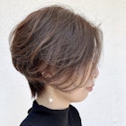 大人女性をカッコよく!小顔 ワンサイドショート 【稲毛】