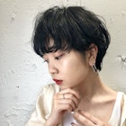 【CLEAR】黒髪マッシュショート
