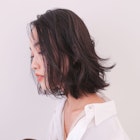 抜け感ラフウェーブミディアム