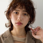 Shine Through『濡れ感マッシュウルフ/フォギーベージュ』