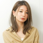 ふんわり大人可愛い小顔アッシュベージュ×ワンカール外はねボブ