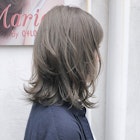 大人気!カーキグレージュにシアーソフトウルフヘア☆