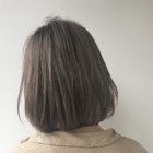 柔らかシアーベージュ 上質ボブ イルミナカラー