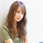 【sand 銀座 我部】エアリー ラフウェーブ ひし形シルエット