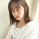 【GARDEN伊藤愛子】外ハネ切りっぱなしボブシースルーバング