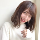 2021春 前髪 髪色 形で見るミディアム特集 大学デビューに向けてヘアスタイルを準備しよっ ホットペッパービューティーマガジン