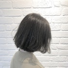 ”DAISY大島店” 30代・40代 大人可愛い 小顔 前下がり アッシュ