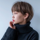 洗練された大人可愛い×マッシュショート×イルミナカラー