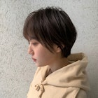 ba2613透明感マニッシュショートネイビーカラーフレンチボブ