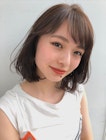 《ふわふわボブスタイル》ワンカールパーマでニュアンスカールを