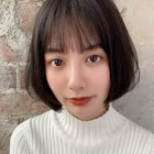 小顔に見えるショートボブヘア☆