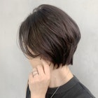 ナチュラルショート_フレンチボブネイビーカラー_ba252892