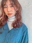 ［monica] 強すぎないピンクレッド 札幌大通り