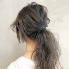 グレージュアレンジ_ウォーターフォール毛先パーマ_ba259851