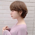 25歳からの【毛先パーマ /黒髪/ことりベージュ】小林