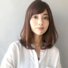 愛され 内巻き ロブヘア ショコラブラウン/Salon銀座 大寺由木帆