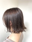【担当SEKI】　切りっぱなし×ショコラブラウン