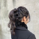 *結婚式やパーティー成人式和装着物浴衣ヘアセットヘアアレンジ