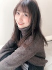 【アフロート浅井】黒髪ワンカール毛先パーマ　小顔カット