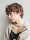 ふんわりウェーブ_毛先パーマことりベージュ_46740