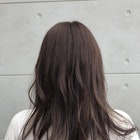 透け感ラベンダーアッシュ