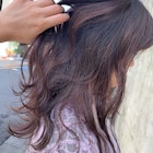 *大人可愛いピンクベージュラベンダーピンクグレージュ