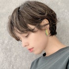 小顔マニッシュショートボブ