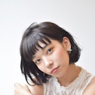 CIRCLE MORIYAデザインカラー丸みショート無造作カール ボブディ