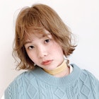 ウェーブショートボブ_外ハネボブアッシュブラウン_36562