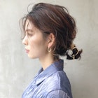 カジュアルアレンジ_外ハネボブアッシュブラウン_76533