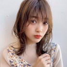 大人アッシュブラウンネオウルフ外ハネボブ