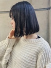 【MINX清水】シンプルが可愛い 前下がりボブ
