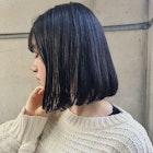 【MINX清水】シンプルが可愛い 前下がりボブ