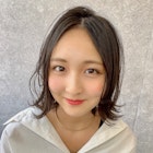 *LOUIMADNA*福井彩乃 ブラックアッシュ大人レイヤーボブ
