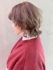 ハイトーンウルフ_スリークボブ厚めバングローライト_ba281612