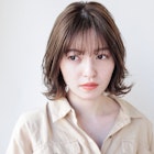 【tricca 代官山 南澤 佑介】アッシュグレーミディアムボブ