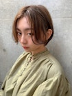 ☆春夏　大人可愛い　ハンサムショート　ハイライトカラー