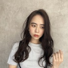 ダークトーンでこなれ質感ロング【北澤怜子】