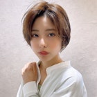 ショート/ボブ【外ハネボブ/アッシュブラウン/ネオウルフ】柴山