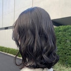 *就活カラー!大人可愛い暗髪地毛風ラベンダーグレーカラー