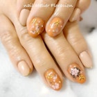 ラッキーモチーフネイル蝶々