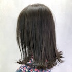 ミントアッシュロブ_ローライトスリークボブ厚めバング_ba288783