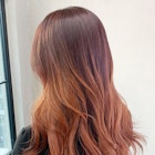 ピンクグラデーション_ウェーブパーマフォギーベージュ_ba289332