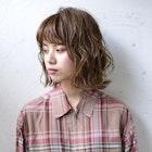 plumyイルミナx外ハネボブxアッシュブラウンxネオウルフ